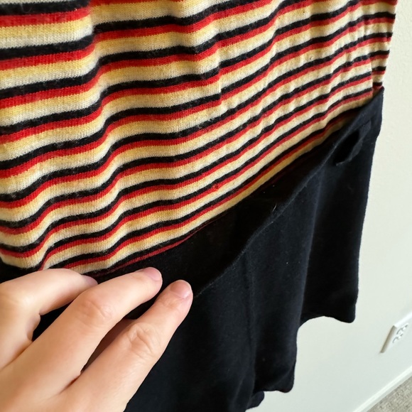 Vintage 1930s All Wool Swimaway One Piece Striped Swimsuit - Picture 9 of 17